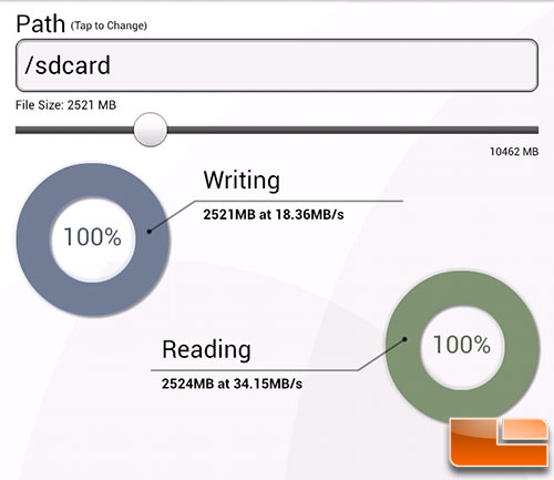 SD Card Tester App