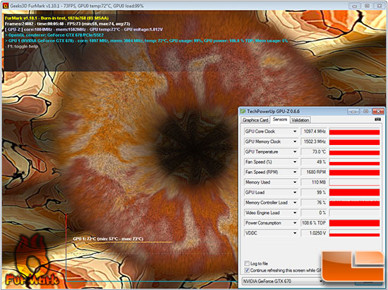 Video Card Furmark Load