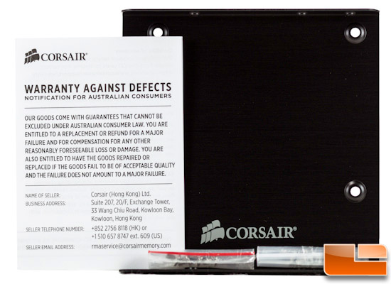 Corsair Neutron GTX 240GB Accessories