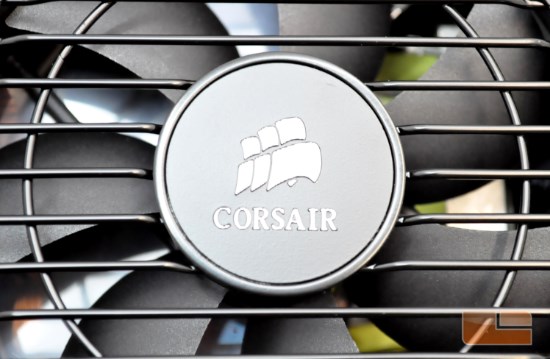 Corsair's fan logo