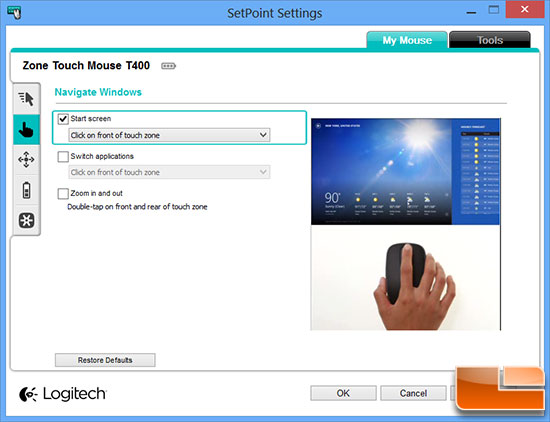 Logitech Setpoint Mouse Software