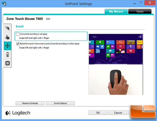 Logitech Setpoint Mouse Software