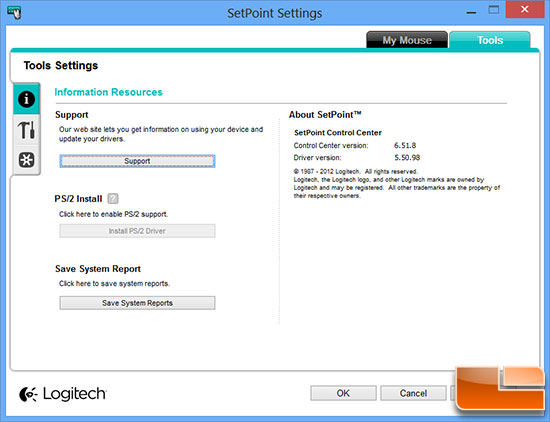 Logitech Setpoint Mouse Software
