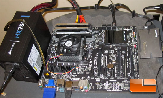 AMD A85 Test System