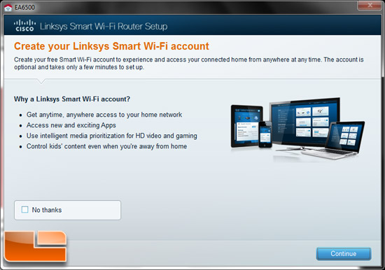 Cisco Linksys EA6500 Configuration Cisco Linksys EA6500 Configuration
