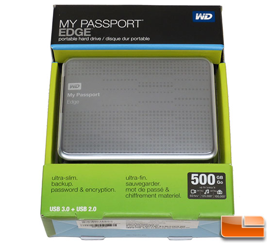WD My Passport Edge Portable Hard Drive