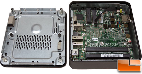 Intel NUC DC3217BY Inside