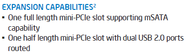Intel NUC Shared PCIe Lane