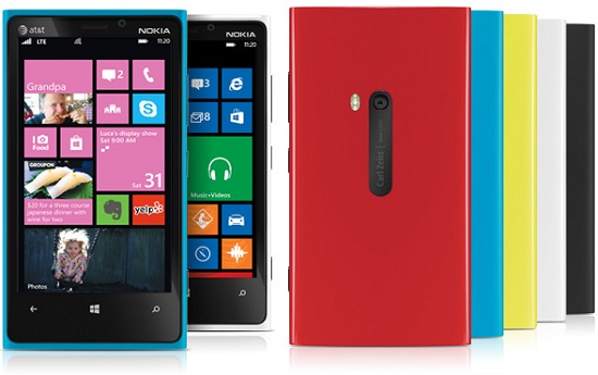 Nokia Lumia 920 Phone 8 Colors