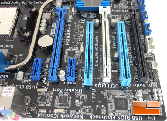 ASUS F2A85-V Pro AMD Socket FM2 Motherboard Layout