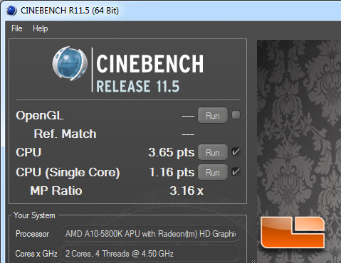 ASUS F2A85-V Pro A10-5800K Overclocking Results