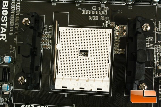 Hi-Fi A85W CPU Socket Area