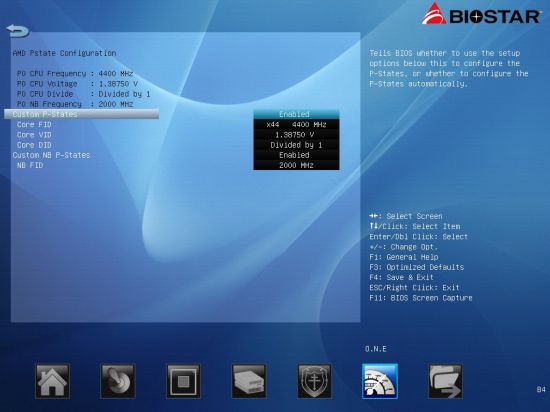 Hi-Fi A85W UEFI BIOS