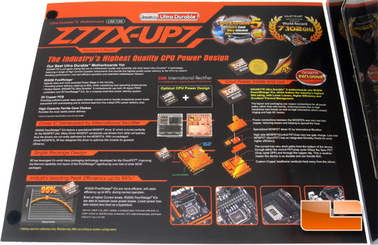 GIGABYTE Z77X-UP7 Intel Z77 Motherboard Retail Packaging