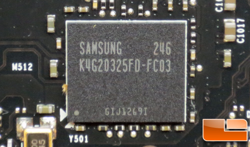 samsung GDDR5 ICs