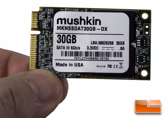Mushkin Atlas 30GB mSATA SSD