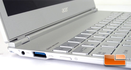 ACER S7 191 External Features