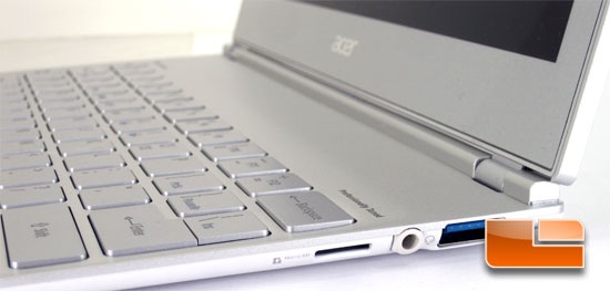 ACER S7 191 External Features