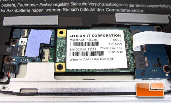 ACER S7 191 Internal Components