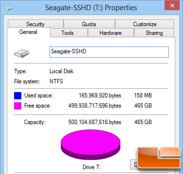 Seagate Thin SSHD 500GB Properties
