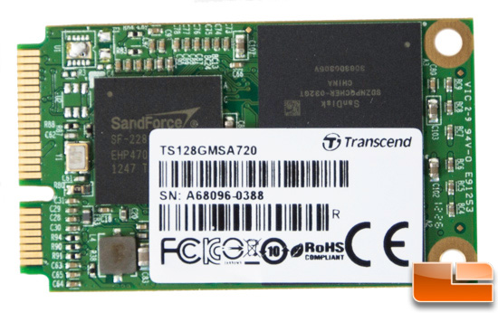 Transcend 128GB mSATA