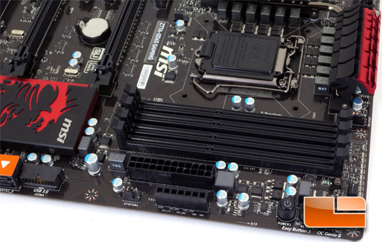 MSI Z77A-GD65 Gaming Series Motherboard Layout