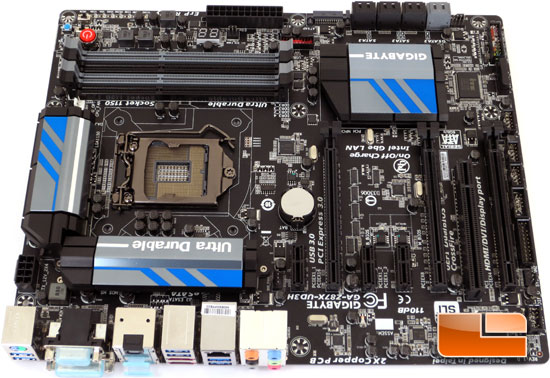 GIGABYTE Z87X-UD3H Intel Z87 Motherboard Layout