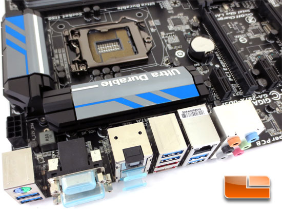 GIGABYTE Z87X-UD3H Intel Z87 Motherboard Layout