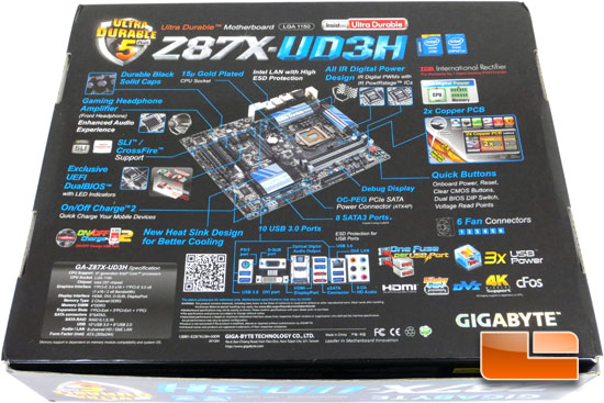 GIGABYTE Z87X-UD3H Intel Z87 Motherboard Retail Packaging and Bundle