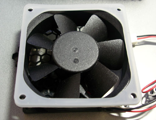 dustproof fan with gasket