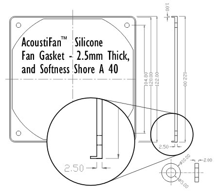 gasket technical drawing