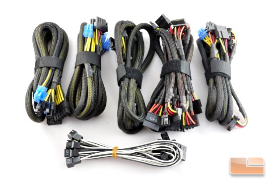 Dark Power Pro 10 550W cables