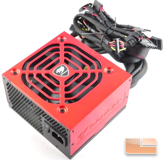 Cougar PowerX 550W top view