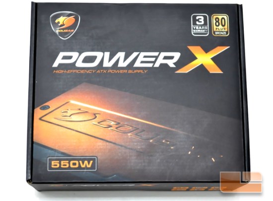 Cougar PowerX 550W box