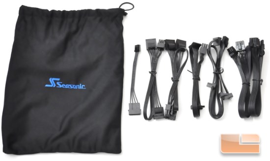 Seasonic G-Series 550W cables