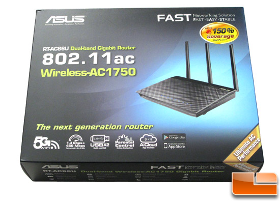 Belang Betekenis Millimeter ASUS RT-AC66U 802.11ac Wireless-AC1750 Router Review - Legit Reviews