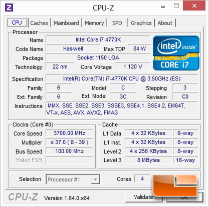 ASUS Z87-Pro Haswell Intel Core i7 4770K Overclocking