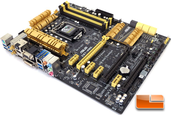 ASUS Z87-Pro Intel Z87 Motherboard Layout and Features