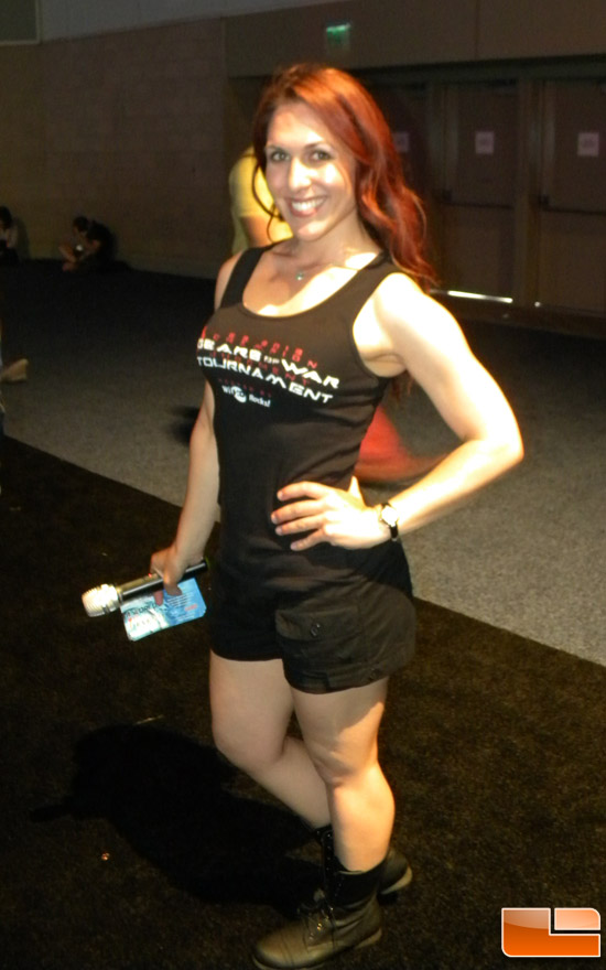 E3 Booth Babe