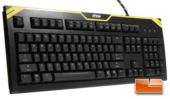 MSI GK-601 Backlit Mechanical Gaming Keyboard Review