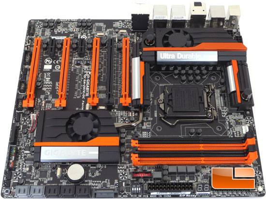 GIGABYTE Z87X-OC Force Intel Z87 Motherboard Layout