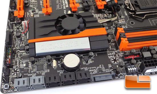 GIGABYTE Z87X-OC Force Intel Z87 Motherboard Layout