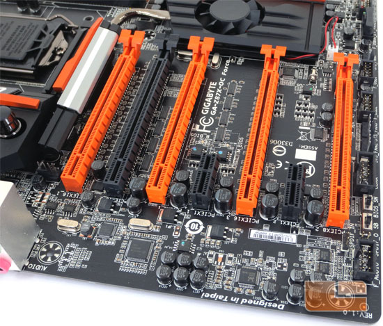 GIGABYTE Z87X-OC Force Intel Z87 Motherboard Layout