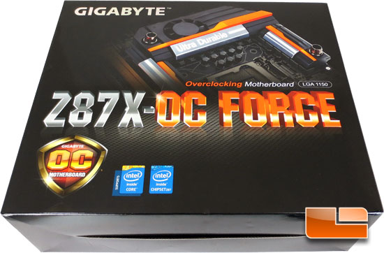 GIGABYTE Z87X-OC Force Retail Packaging and Accessory Bundle