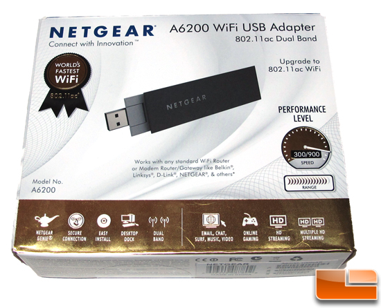 Netgear A6200 Box