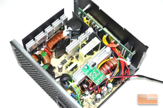 Inside the Silverstone Strider Plus 500W unit