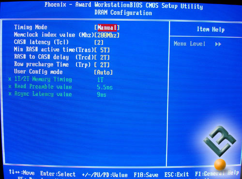 DRAM Configuration