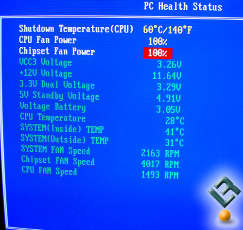 PC Health Screen