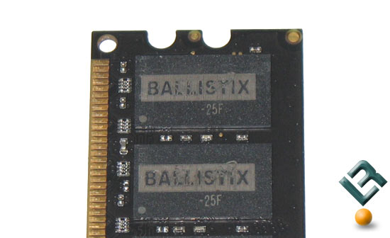 Crucial Ballistix PC2-6400 Memory IC's