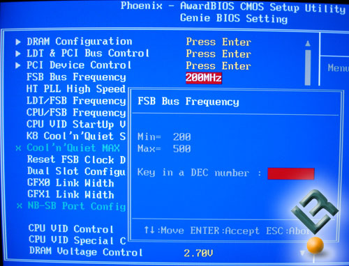 FSB Frequency